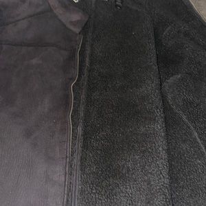 Dkny jet black  suede exclusive jacket limited edition